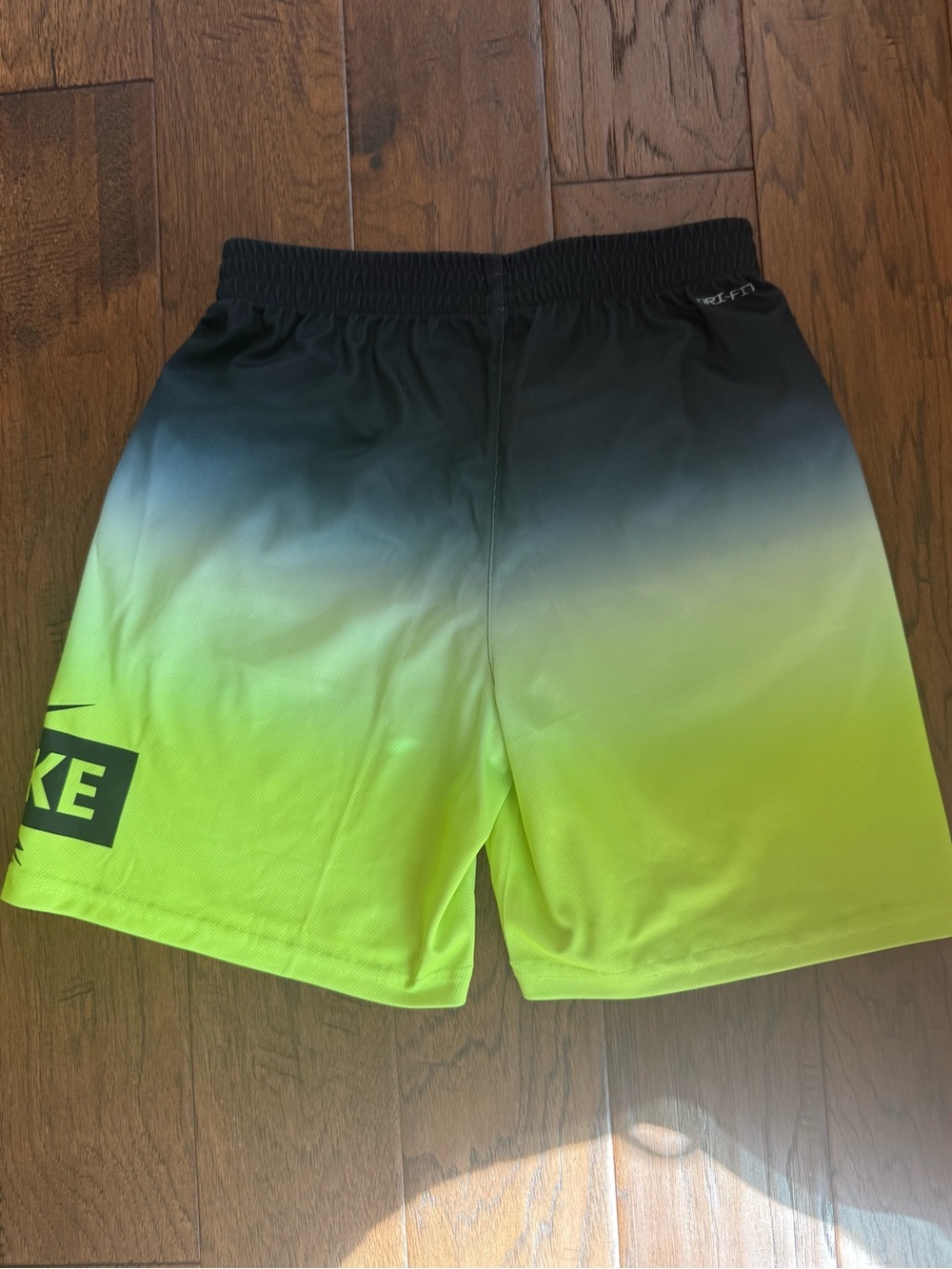 Nike Dri fit Neon Gradient Boys' Athletic Shorts Size L